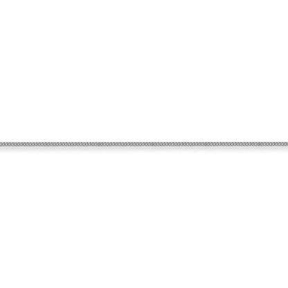 Sterling Silver  1.4mm Gauge pendant Curb Chain - ACN003A