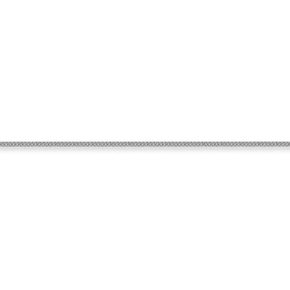 Sterling Silver  1.6mm Gauge pendant Curb Chain - ACN003B
