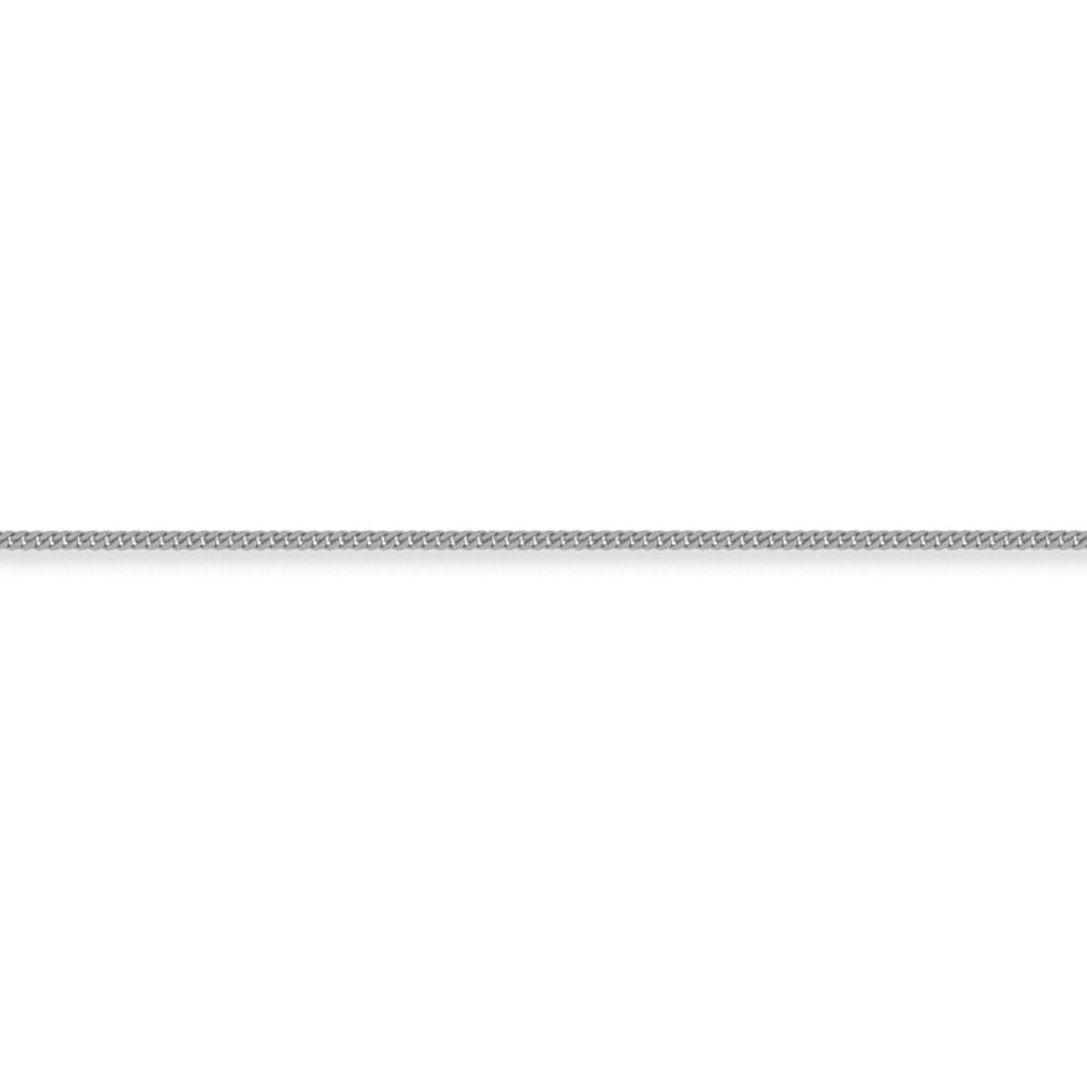 Sterling Silver  1.6mm Gauge pendant Curb Chain - ACN003B