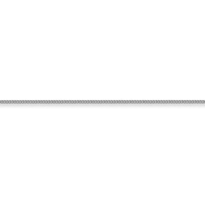 Sterling Silver  1.6mm Gauge pendant Curb Chain - ACN003B