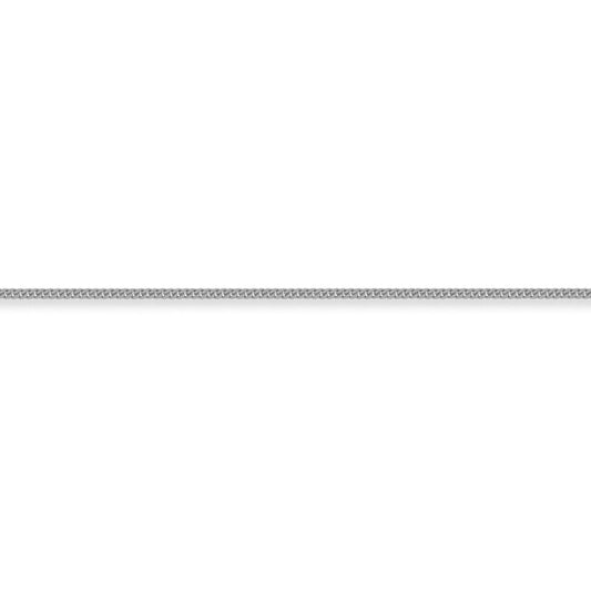 Sterling Silver  1.6mm Gauge pendant Curb Chain - ACN003B