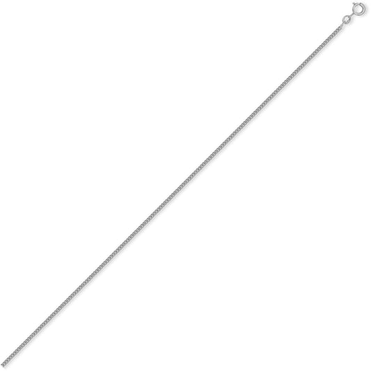 Sterling Silver  2.2mm Gauge pendant Curb Chain - ACN003C