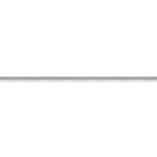 Sterling Silver  2.2mm Gauge pendant Curb Chain - ACN003C