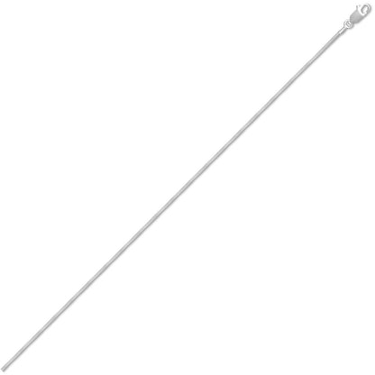 Sterling Silver  1.1 Gauge Snake Chain Snake Chain - ACN004A