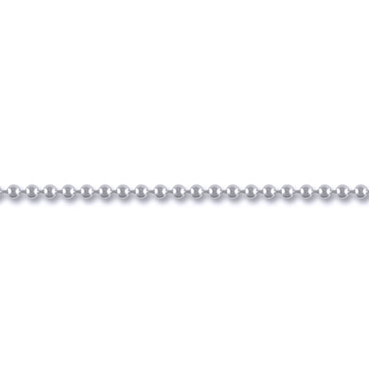 Sterling Silver  2.5mm Gauge Bead Chain Bead Chain Necklace - ACN005B