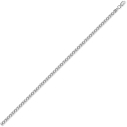 Sterling Silver  3mm Gauge Curb Chain - ACN006A