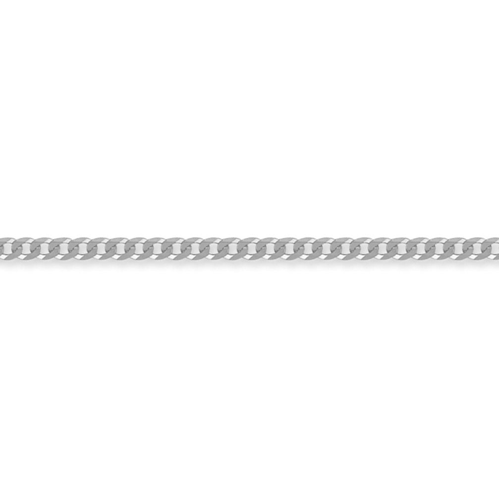 Sterling Silver  3mm Gauge Curb Chain - ACN006A