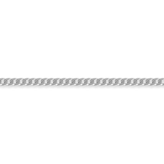 Sterling Silver  3mm Gauge Curb Chain - ACN006A
