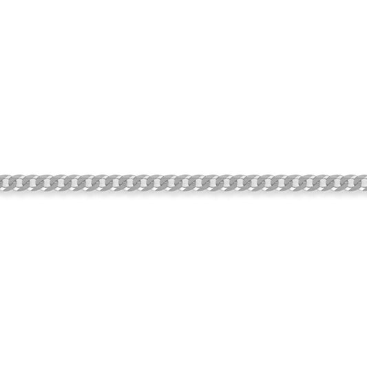 Sterling Silver  3mm Gauge Curb Chain - ACN006A