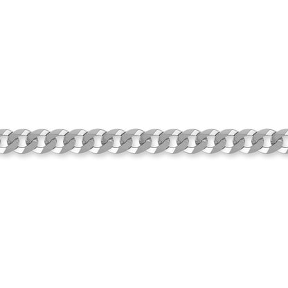 Sterling Silver  6mm Gauge Curb Chain - ACN006D