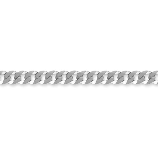 Sterling Silver  6mm Gauge Curb Chain - ACN006D