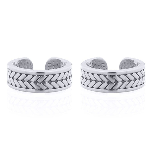 Silver  Wheat Sheaf Olive Brand Slip-on Helix Cuff Earrings - AEC012