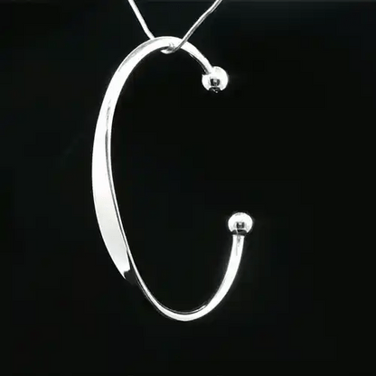 Silver Kids  I.D Identity Baby Bangle Bracelet - AKB011