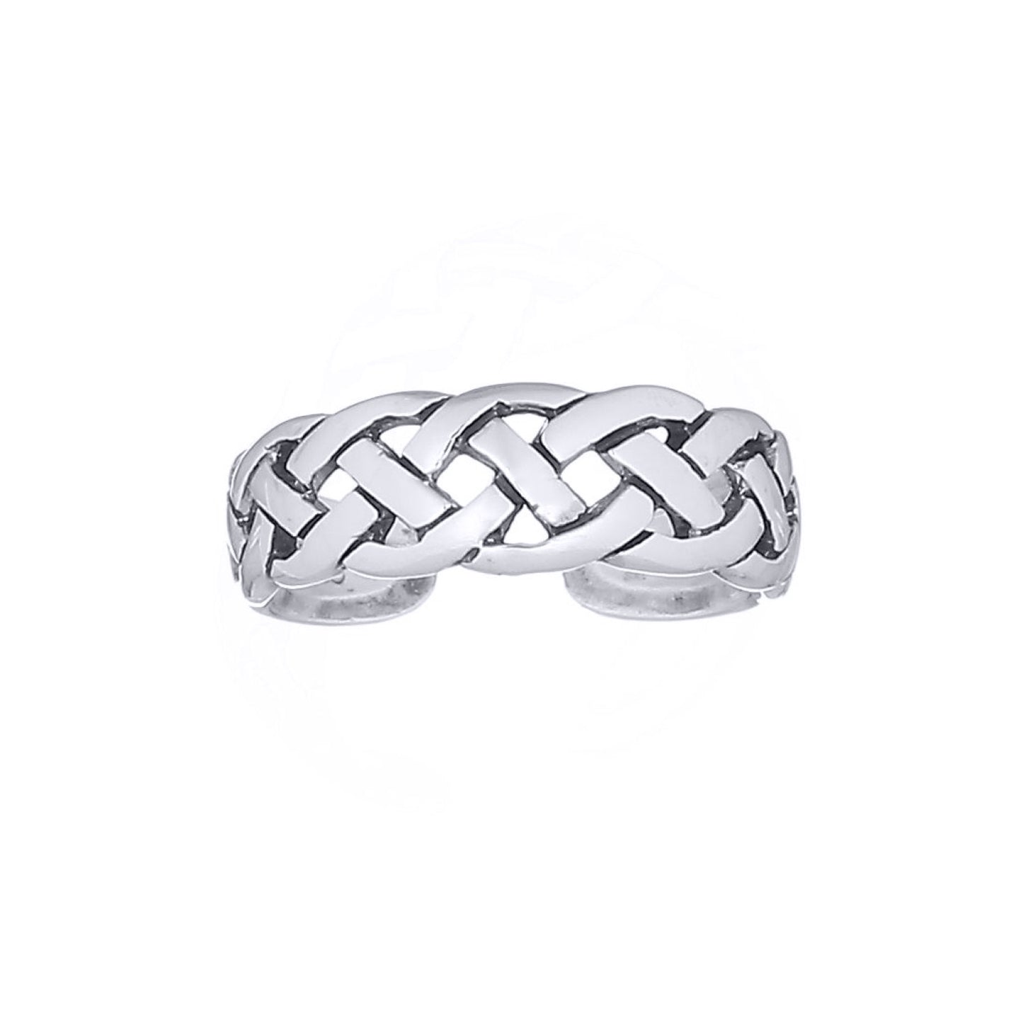 Silver  Celtic Knot Toe Ring - ATR002