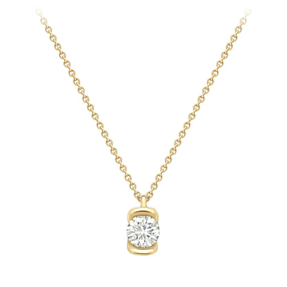 18ct Gold  Diamond Necklet 18"/45cm - CBNR02242-18
