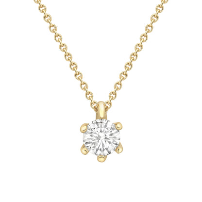 18ct Gold  Diamond Necklet 18"/45cm - CBNR02243-18