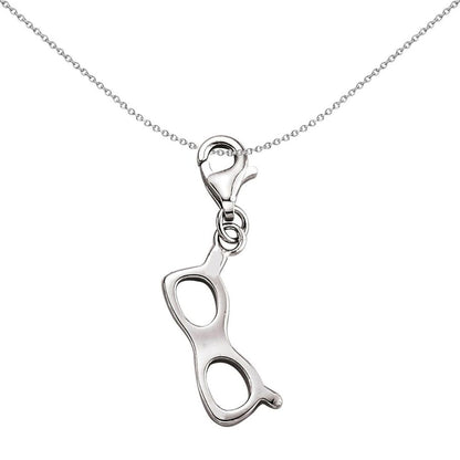 Sterling Silver  Vigilante Superhero Mask Link Charm - CM054