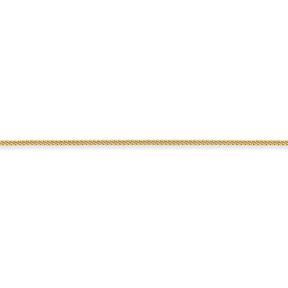9ct Gold  Classic Curb Pendant Chain Necklace - 2.1mm gauge - CNNR02025F