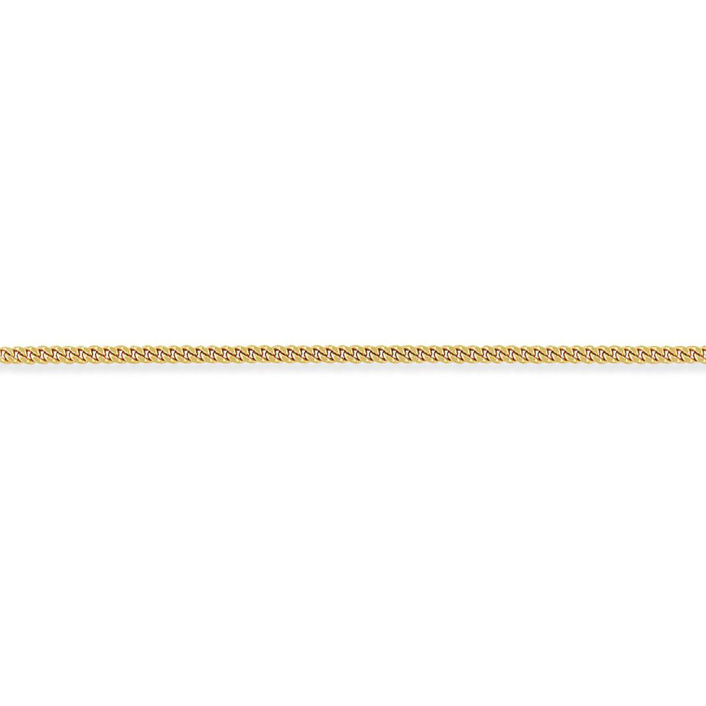 9ct Gold  Classic Curb Pendant Chain Necklace - 2.3mm gauge - CNNR02025G