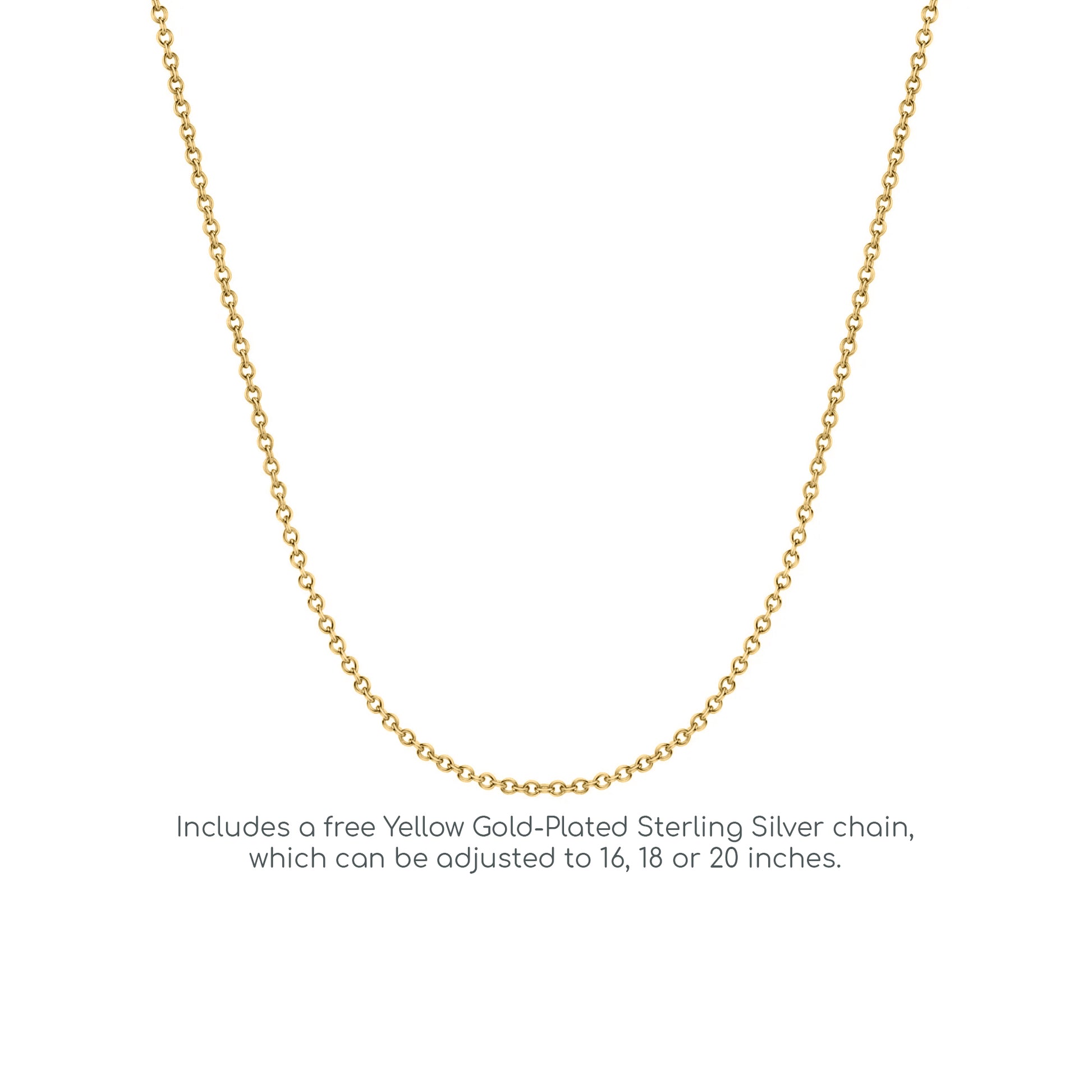 18ct Gold  Diamond Initial Charm Pendant Letter V - INNR0213-V