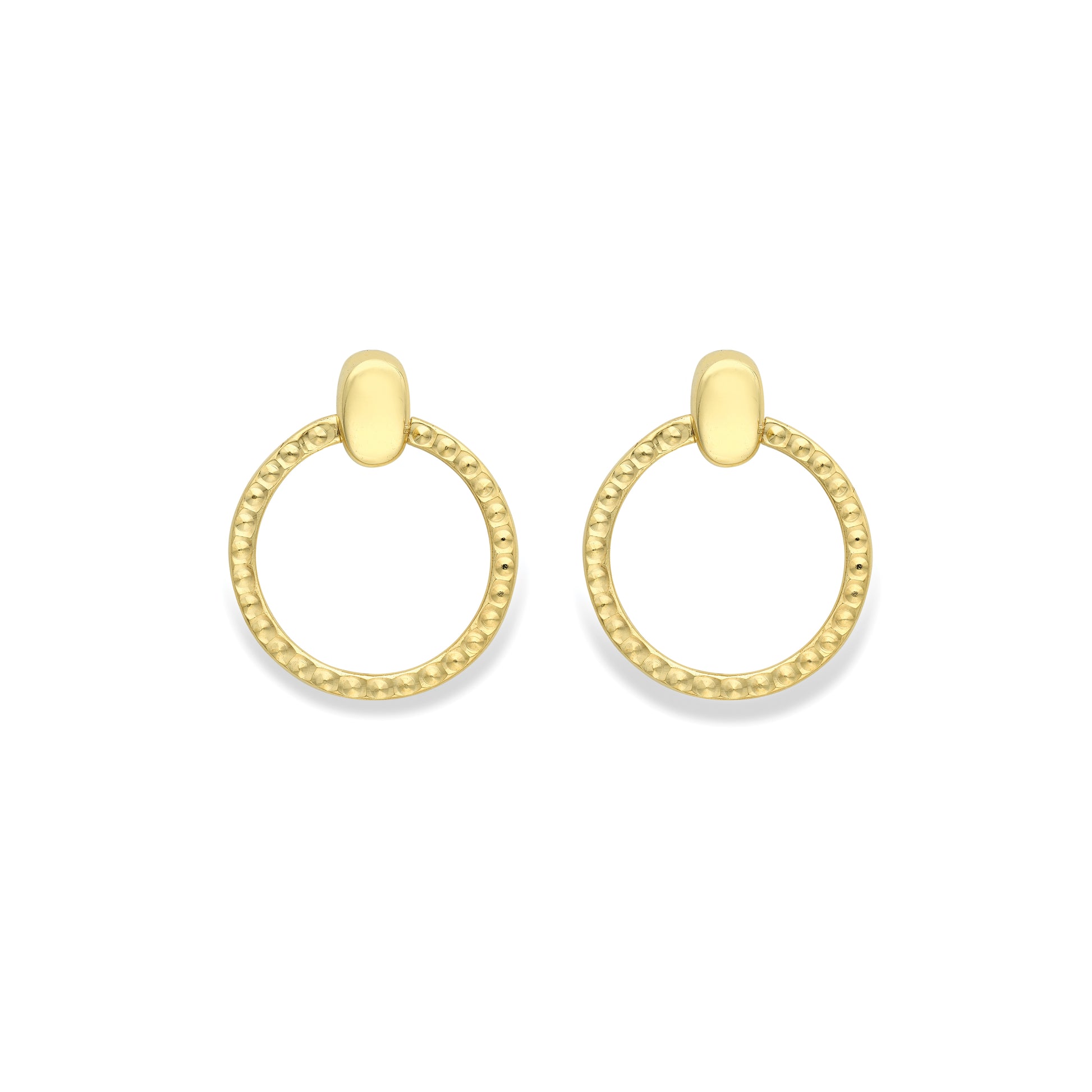 9ct Gold  9ct Gold  Yellow Gold Stud Earrings - EANR02194