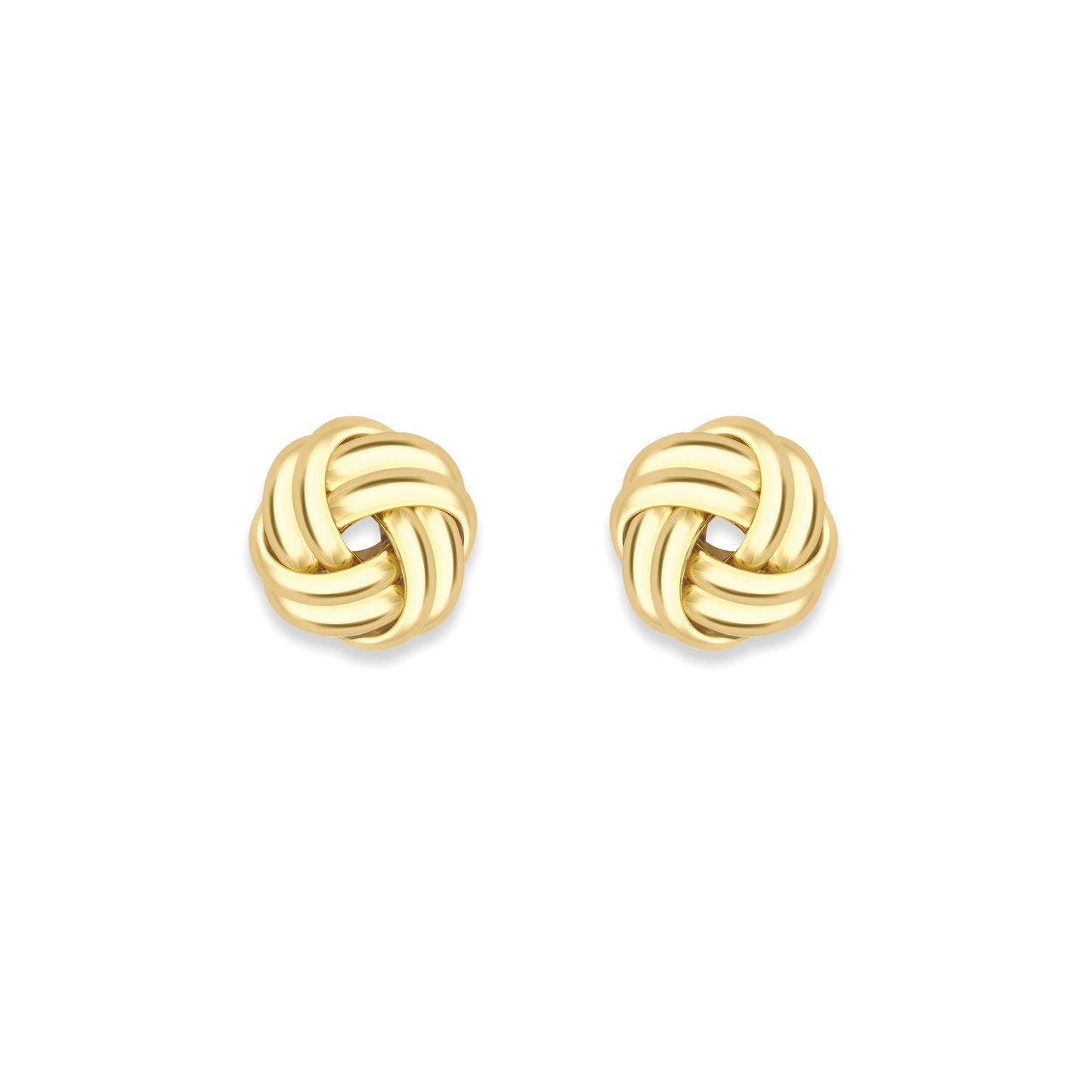 9ct Gold  Knot Earrings - EANR02196