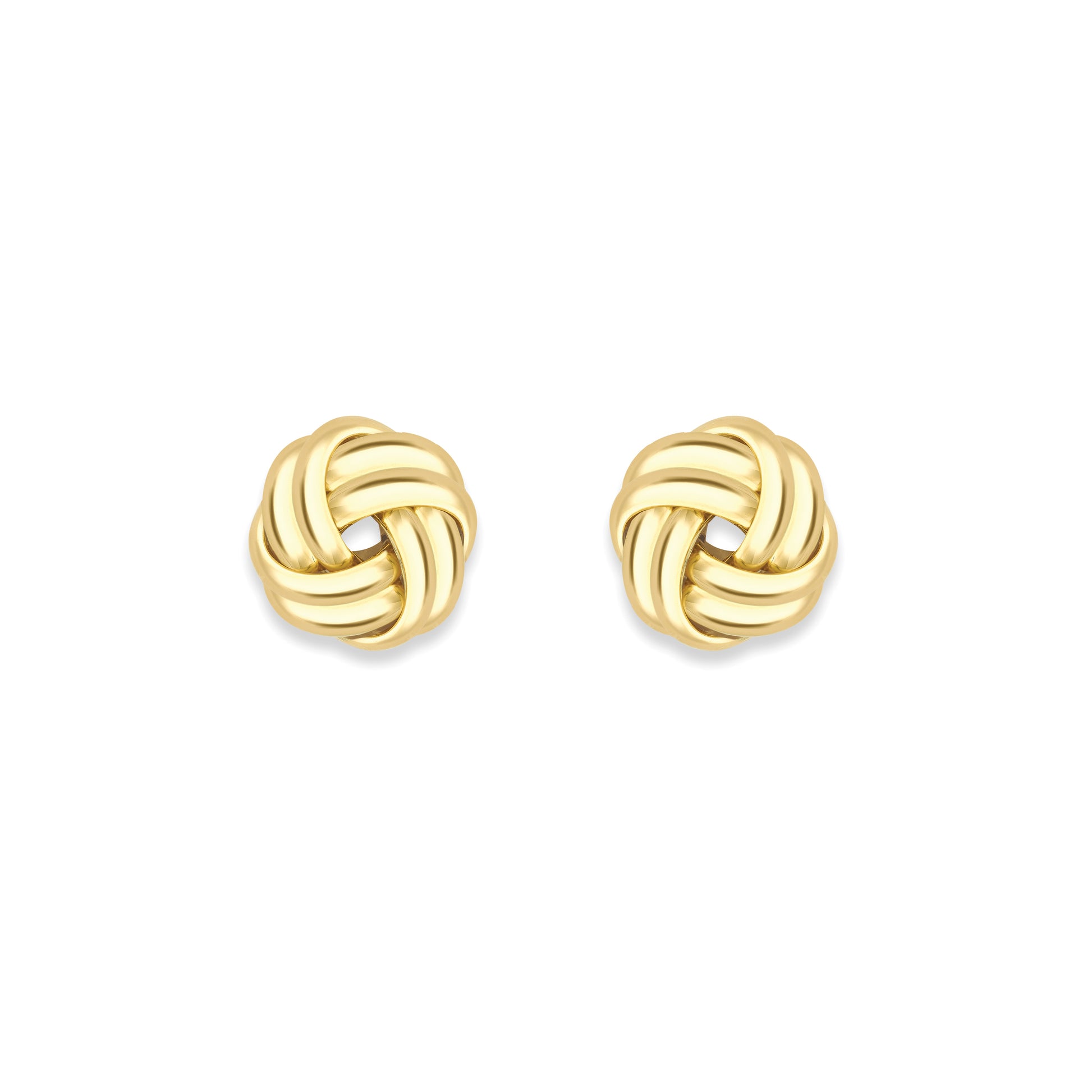 9ct Gold  Knot Earrings - EANR02196