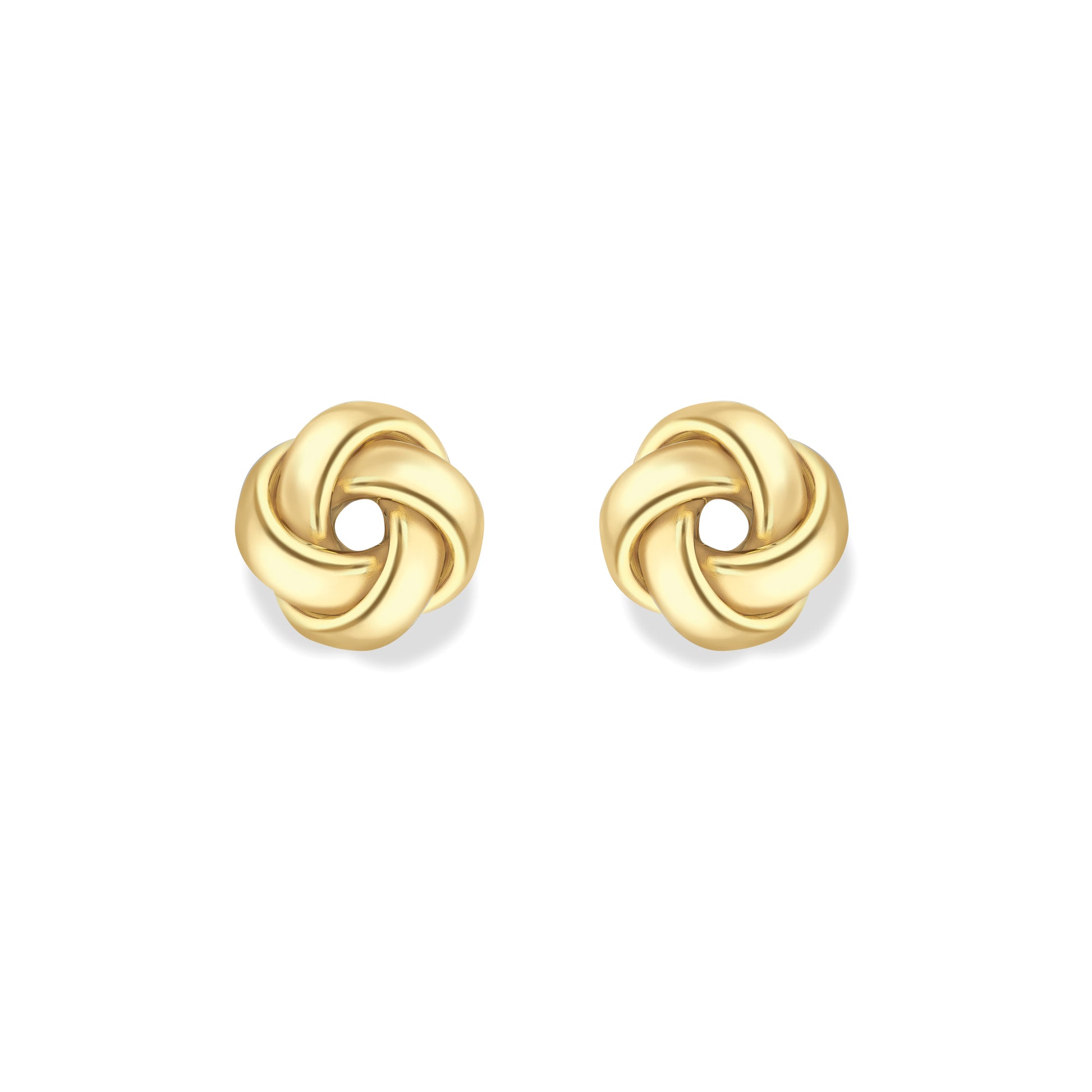 9ct Gold  Knot Earrings - EANR02197
