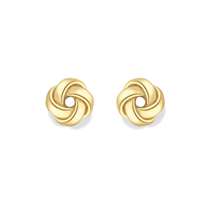 9ct Gold  Knot Earrings - EANR02197