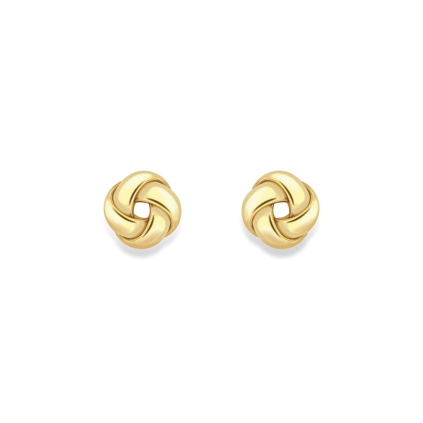 9ct Gold  Knot Earrings - EANR02199