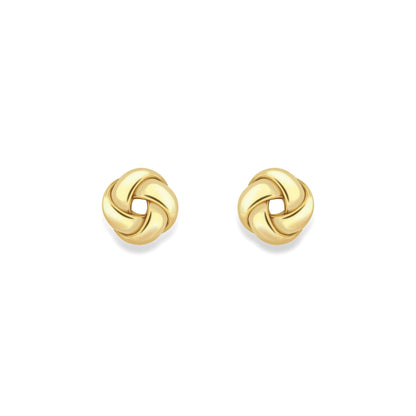 9ct Gold  Knot Earrings - EANR02199