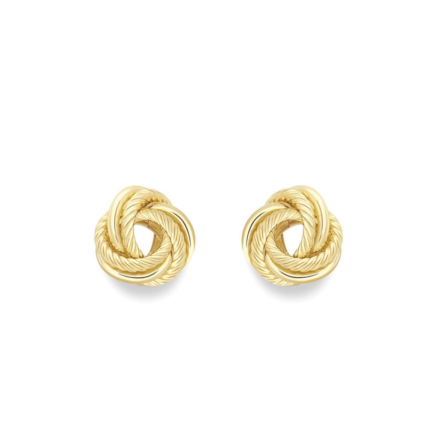 9ct Gold  Knot Earrings - EANR02239