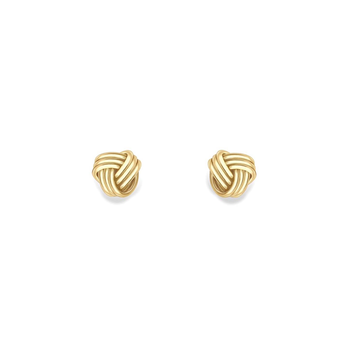 9ct Gold  Knot Earrings - EANR02241