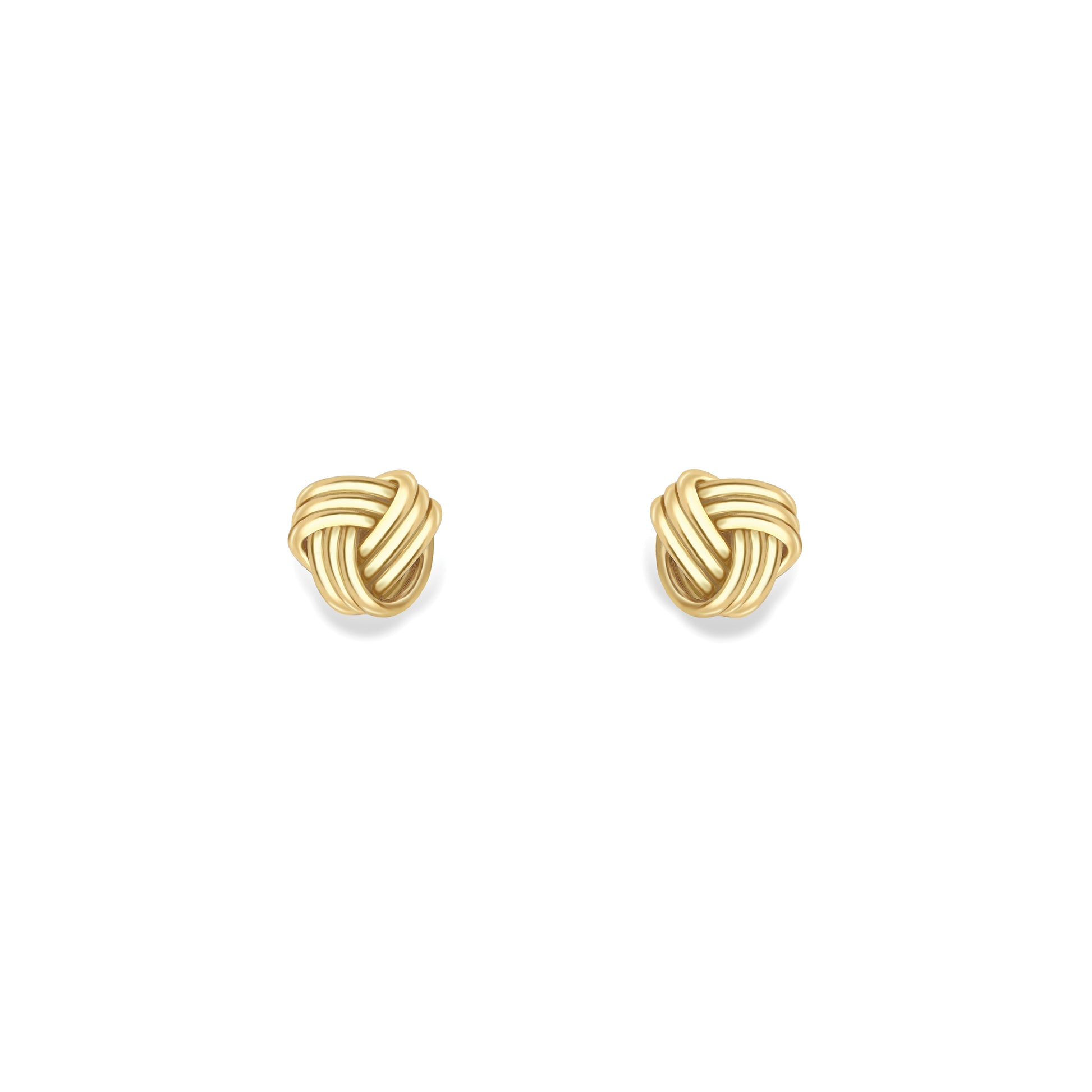 9ct Gold  Knot Earrings - EANR02241