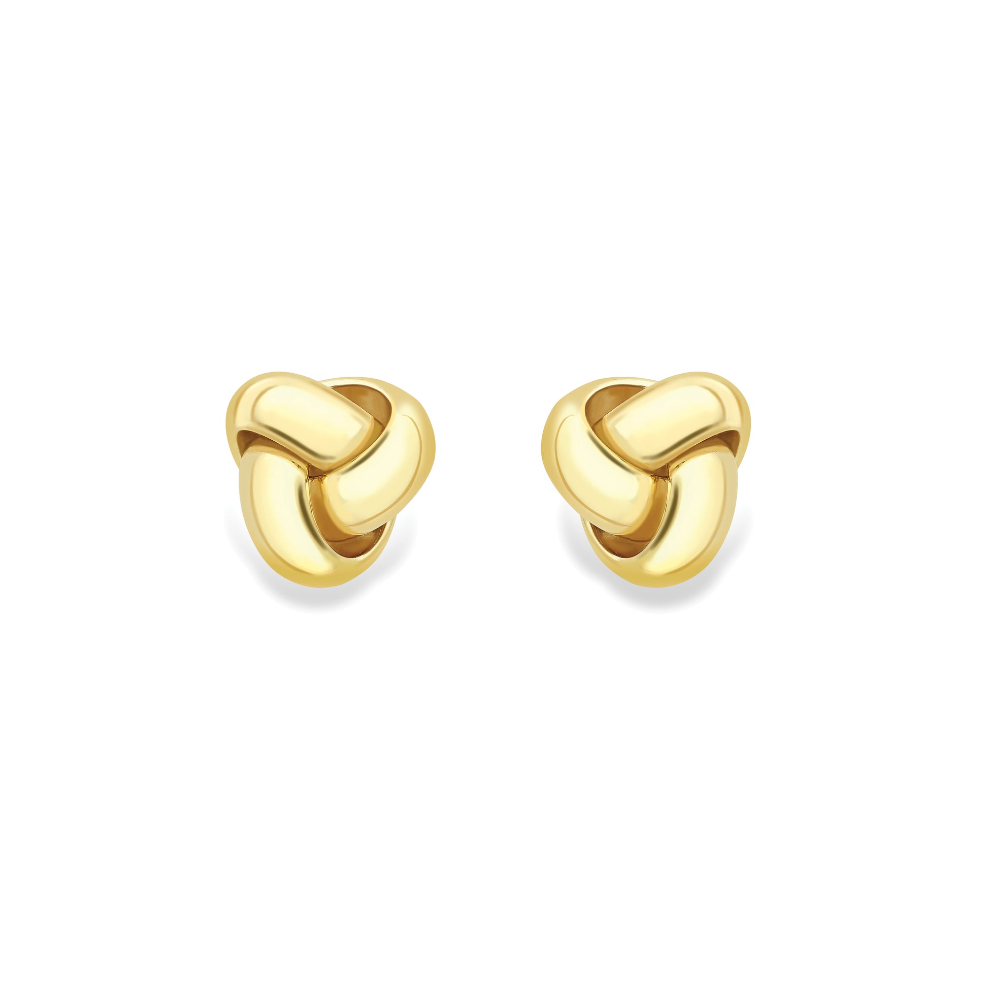 9ct Gold  Knot Earrings - EANR02243