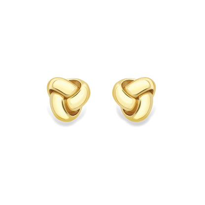 9ct Gold  Knot Earrings - EANR02243
