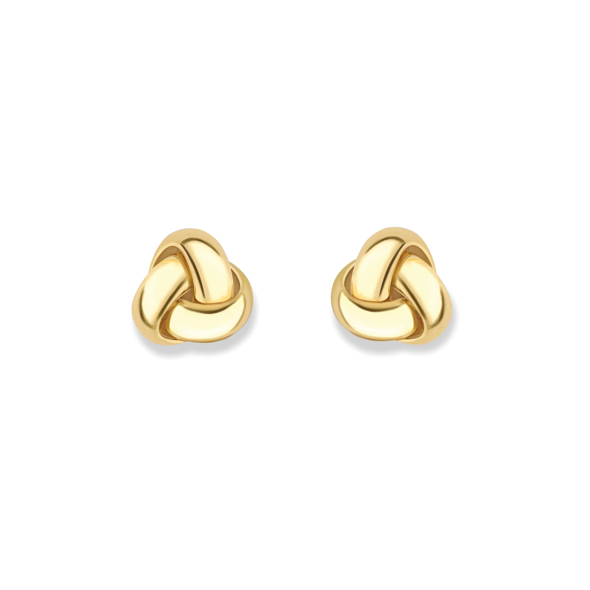 18ct Gold  18ct Knot Earrings - EGNR02607
