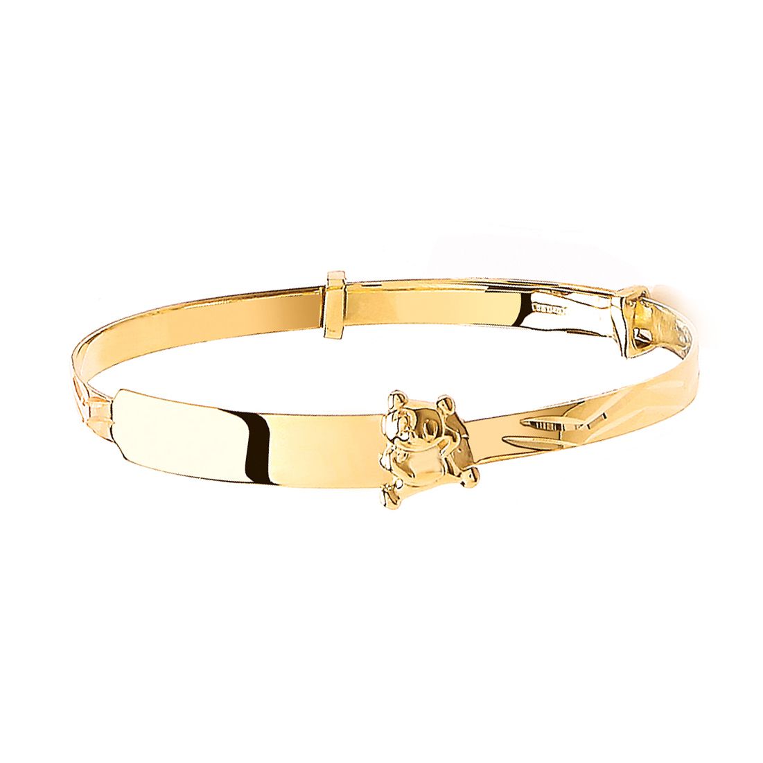9ct Gold  Expandable Childrens' Bangle - G9BN1006