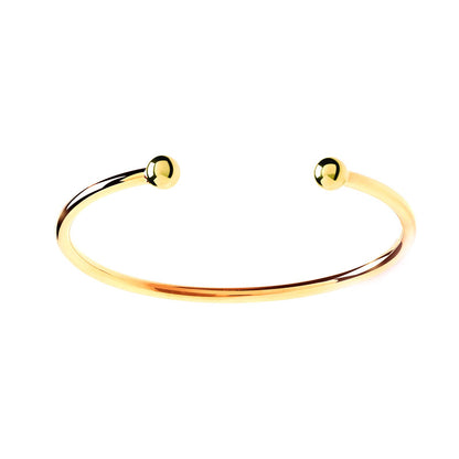 Girls 9ct Gold  Maiden BN1001002-M 7.5 Bangle - G9BN1022