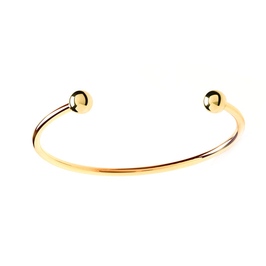 Mens 9ct Gold  BN1001003-G 13.5 Bangle - G9BN1024