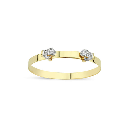 9ct Gold  BN172Y Bangle - G9BN1030