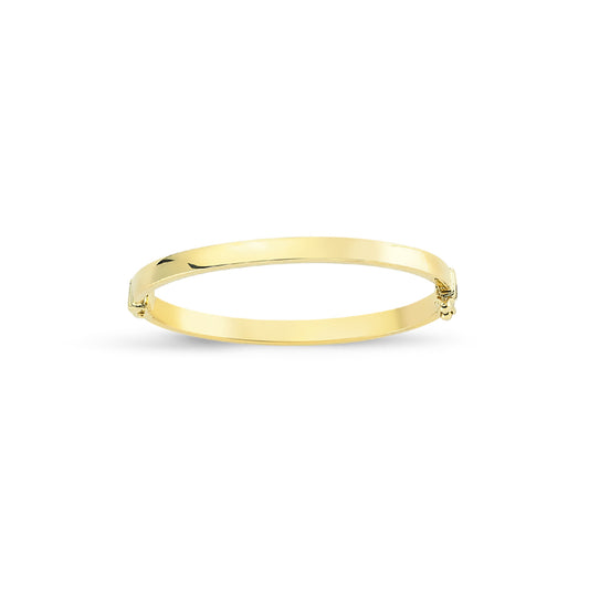 9ct Gold  Hollow Childrens' Bangle - G9BN1035