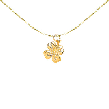 Unisex 9ct Gold  Clover Charm Charm - G9P6001