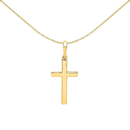 Unisex 9ct Gold  Cross Cross Cross - G9X0001