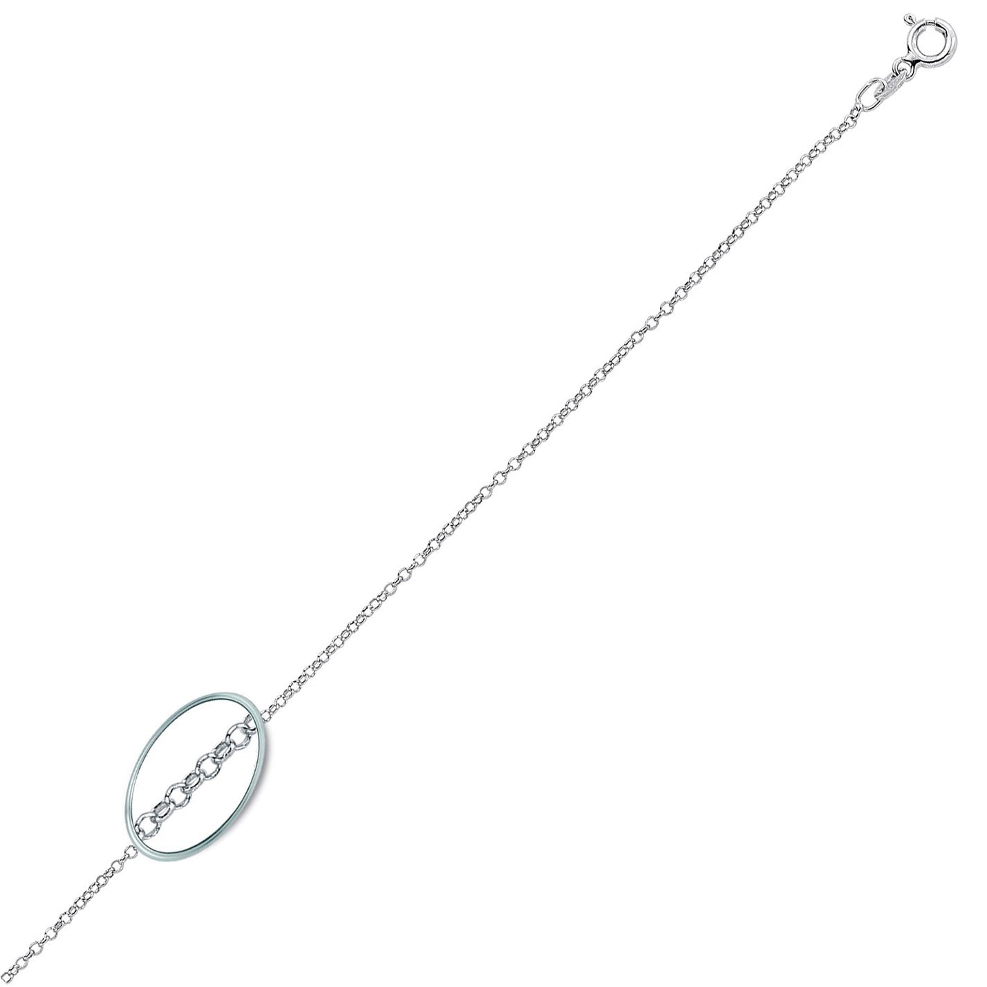 Silver  Belcher Pendant Chain Necklace 1.9mm - GVCH26