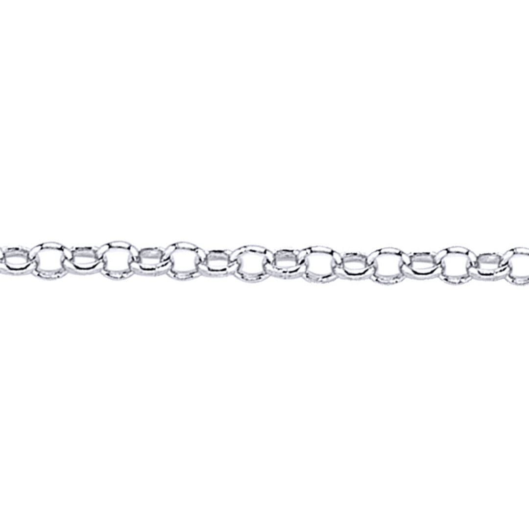 Silver  Belcher Pendant Chain Necklace 1.9mm - GVCH26