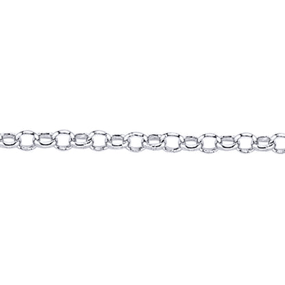 Silver  Belcher Pendant Chain Necklace 1.9mm - GVCH26