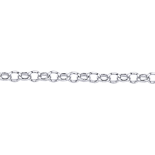 Silver  Belcher Pendant Chain Necklace 1.9mm - GVCH26