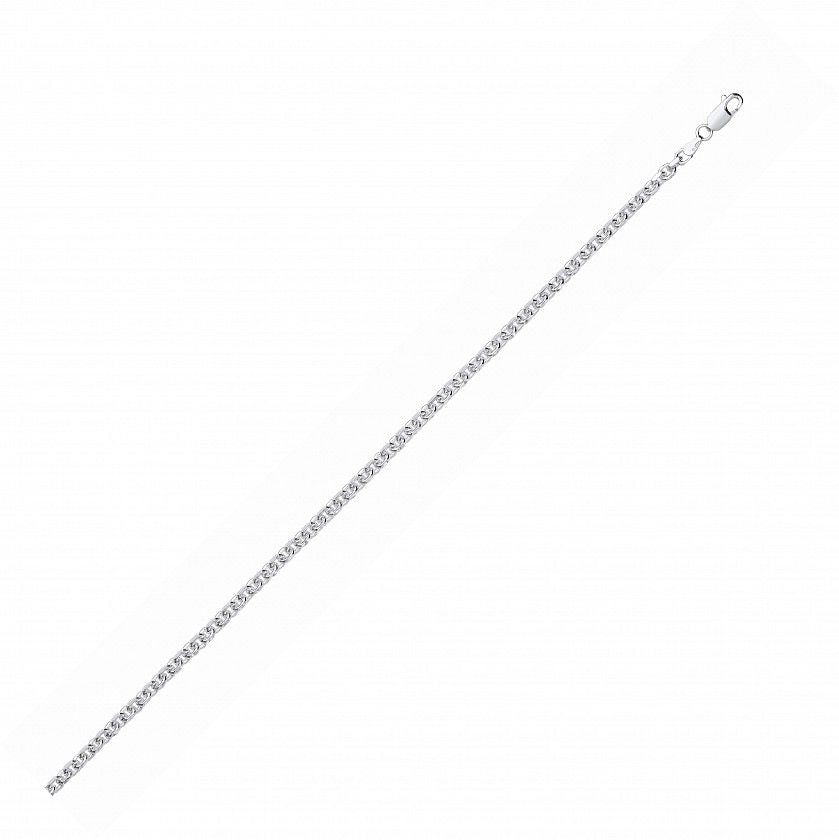 Silver  Diamond Cut Cable Link Chain - GVCH50
