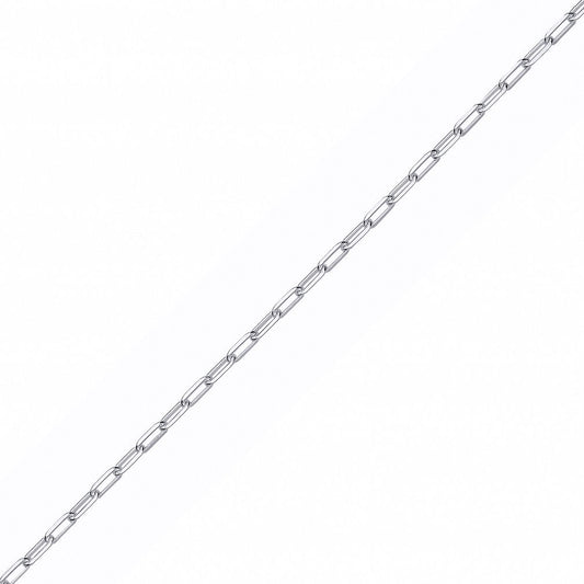 Silver  Paperclip Link Chain - GVCH60